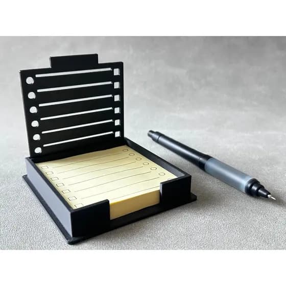 Organizador de Mesa com gabarito | Notas Adesivas | Post IT