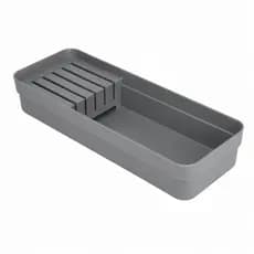 Organizador Porta Facas Para Gaveta Cozinha 5 Epaços Plástico Resistente SMV