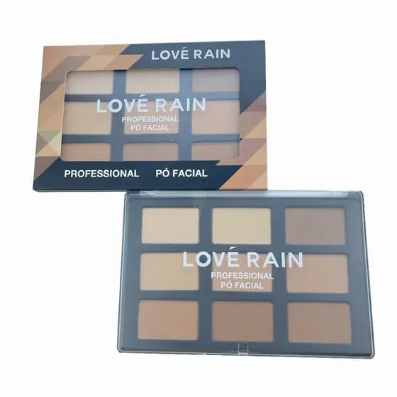Paleta de Pó Facial Compacto Profissional Para Maquiagem TOQUE APECIAL Contorno Em Pó On Sale