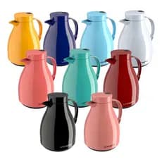 Garrafa Térmica Bule Gatilho Café Água 500ml Pequena Vintage Cores