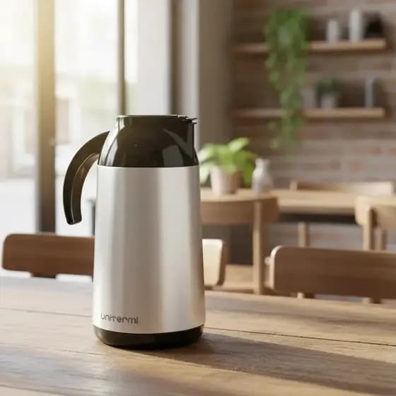 Garrafa Térmica Berlim Inox  1 Litro Unitermi