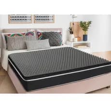 Colchão Massageador Pillow Casca De Ovo Anti-escaras Caixa De Ovo Casal Cinza 188x138 Ortobom