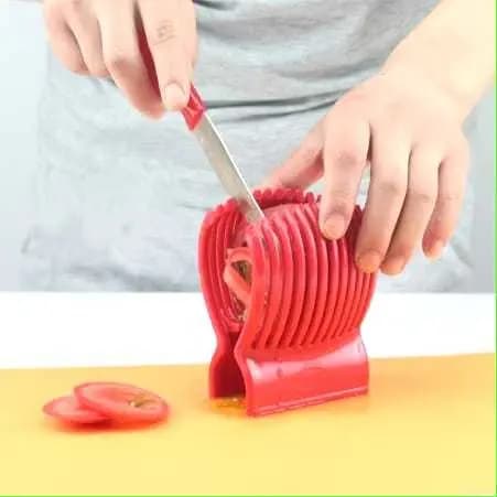 Fatiador Cortador De Tomate Legumes Manual Verduras Frutas Cebola Salada Alimentos Cozinha Utilidade