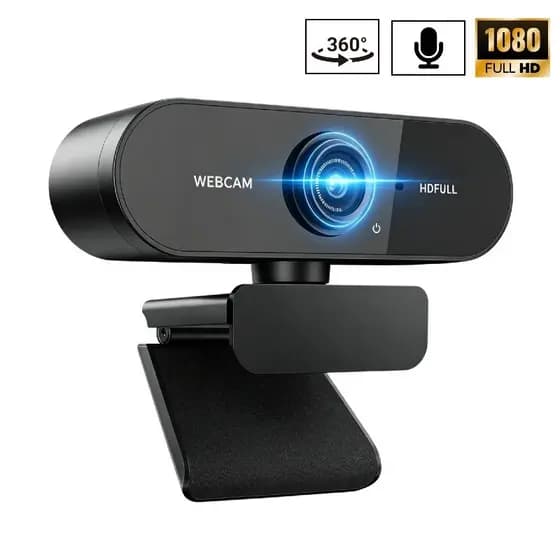 Webcam Full Hd 1080p Microfone Pc Notebook Home Office
