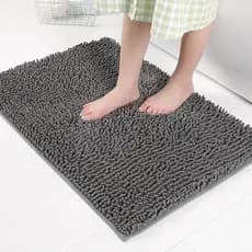 Tapete de Banheiro Antiderrapante e Super Absorvente 40x60cm Secagem Rápida Piso Seco para Banheiro e Cozinha