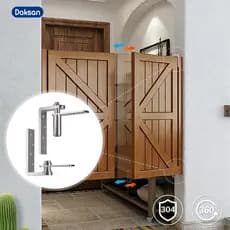 Dobradiça com Fecho Automático 90° Para Portas de Madeira e Qualquer Tipo de Porta,Fecho Multifuncional Preciso 20kg