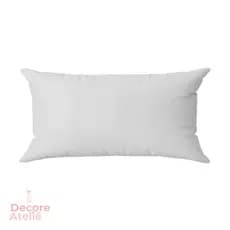 Enchimento Refil 55x35 em Silicone para Almofadas Retangulares Baguete Confortável e Durável