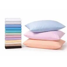Kit 10 Fronhas Percal 400 Fios 50x70 Algodão Linha Hotelaria Premium Luxo Macia Lisa Enxoval Cama