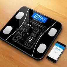 Balança Digital Corporal Profissional com Bioimpedância Bluetooth Inteligente e Suporte até 140kg