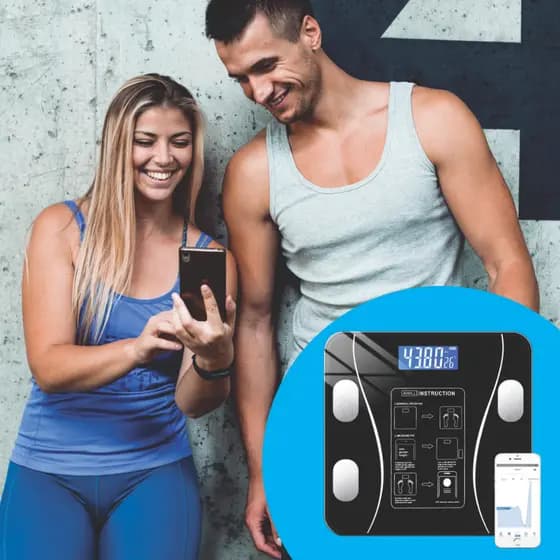 Balança Digital Medidora Corporal Bioimpedância balança digital corporal balança corporal até 180kg