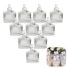 kit bomboniere de vidro com 10/20/30 ou 40 unidades 90 ml lembrancinha casamento chá de bebe e aniversário