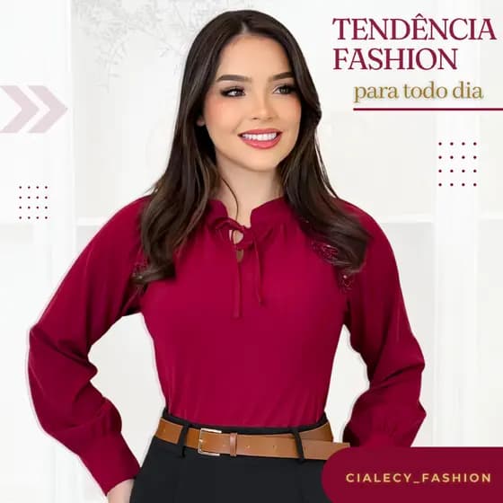 Manga Longa Blusa Feminina Moda Evangélica Elegante Social Crepinho Basica Casual Ranglan