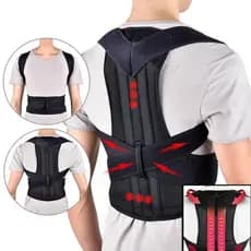 Cinta Corretora Postural com Suporte Lombar Reforçado Protetor Lombar Corretor