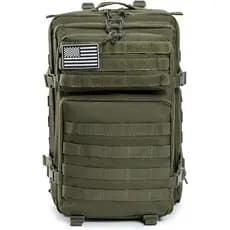 Mochila Militar Camuflada Tática Molle Reforçada Camping Sobrevivência