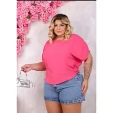 Blusa Plus Size de Manga – Conforto e Estilo do 44 ao 48