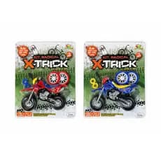 Moto de Dedo Radical X-Trick + Acessórios | Finger Bike Brinquedo Infantil Manobras Radical +5 An