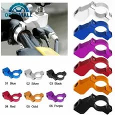 2 Pcs 22mm 7/8 "Atv motocicleta Orientação Espelho Retrovisor Suporte Suporte Adaptador Suporte