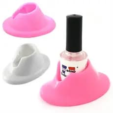 Suporte de Silicone para Esmalte de Unha para Manicure DIY Suporte para Frasco de Esmalte Ferramentas de Arte de Unha