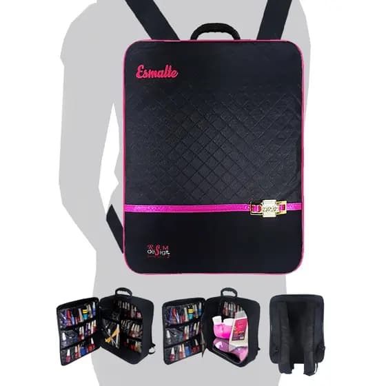 Organizadora De Esmaltes Bolsa Mochila Manicure Delivery Rsm Design Original