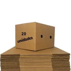 Kit 20 Caixas Grande Papelão Mudança Embalagem