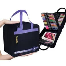 Manicure Bolsa Manicure Grande Com Alta Capacidade Interna Para Esmalte Rsm Design Original