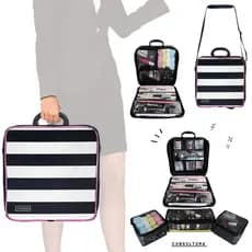 Bolsa Trabalho Consultora Mkr Delivery Multiuso Maquiagem Cosméticos Rsm Original