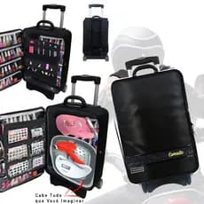 Manicure Mochila Mala Rodinha Esmalte Grande Capacidade Luxo Rsm Design Original Manicure Delivery