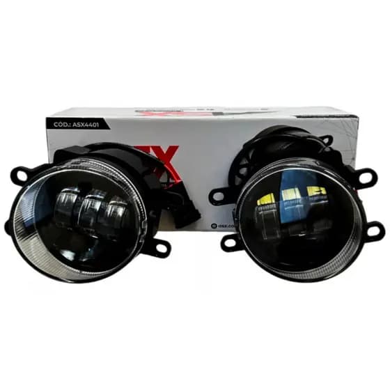 Par Farol De Milha Asx Toyota 12-60v 5.000 Lumens 40w 6000k