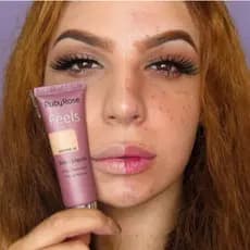 Base Liquida Feels  Testura mousse  efeito aveludado -  Hb8053