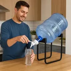Suporte Removível Para Bebedouro De Água Potável Torneira galao de agua,suporte de cozinha para galoes