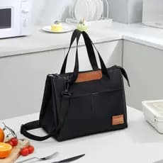 Bolsa Térmica Lancheira Marmita com Alça de Ombro  Ideal para Trabalho, Academia, Escola e Passeios