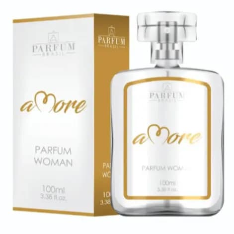 Perfume Original AMORE Parfum Brasil Feminino 100ML e 15ML - EDP