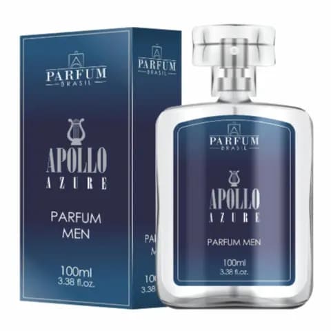 Perfume Original APOLLO AZURE Parfum Brasil Masculino 100ML e 35ML - EDT