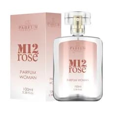 ´Perfume Original M12 ROSE Parfum Brasil Perfume Feminino 100ml e 15ml - EDP