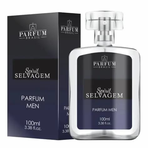 Perfume Original Spirit Selvagem Parfum Brasil Masculino 100ml ou 15ml EDP