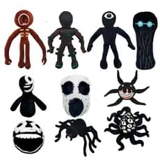 [Pronto] Roblox: Portas Brinquedo De Pelúcia Rainbow Amigos Roblox Doors Jogo Periférico Plushie Boneca De Pelúcia Brinq