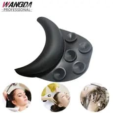 Spot # Silicone Vem Com Travesseiro De Pescoço Ventosa , Cabeça Confortável E Macio , Ferramenta De Cabeleireiro Para Ca