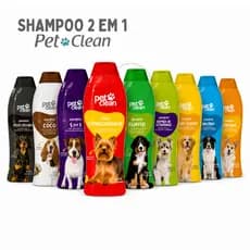 Shampoo Condicionador 1 ou 2 Unidades Pet Clean 700ml Cachorro Pet Shop