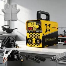 RubroX Máquina De Solda Inversora RubroX XT-205 205A MMA TIG Lift 220V Portátil Completa