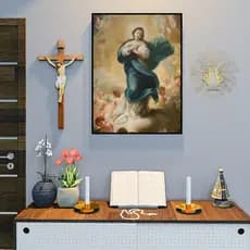 Quadros Decorativos Religioso Oratório Nossa Senhora da Imaculada Conceição