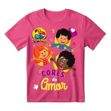 Camiseta Camisa 3 Palavrinhas Infantil e Adulto Blusa unissex 100% Algodão Envio Imediato