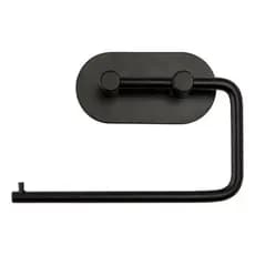 Suporte para Papel Higienico em Ferro Preto