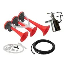 Kit Buzina Verdureiro Vermelha Com Válvula Solenoide não e compressor
