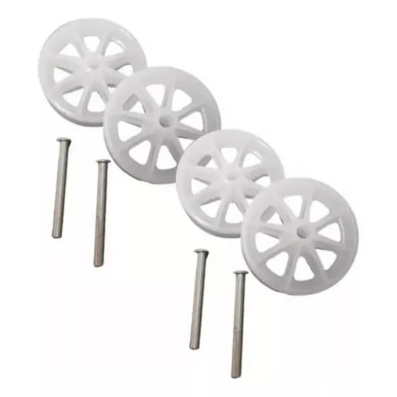 Kit 4 Rodinhas Para Freezer CHB42 Consul