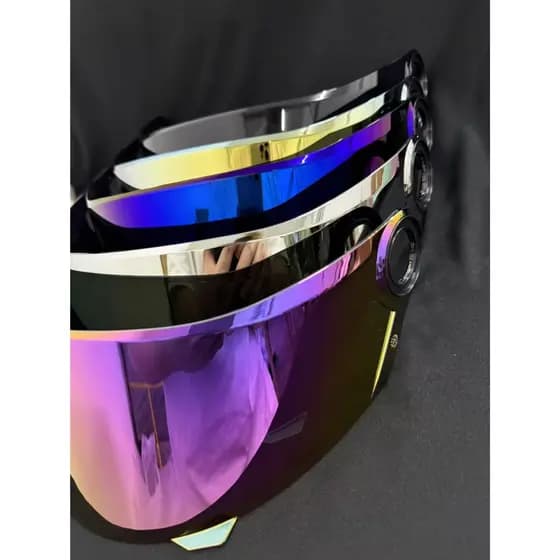 Viseira Cores Compatível com Capacetes FW3 GT e LS2 FF358 – Alta Resistência e Proteção UV