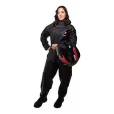 Conjunto Chuva Gola Feminino Pioneira Motociclista Oferta