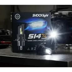 Lâmpada Super Led Farol S14X Headlight Nano Shocklight Farol alto baixo neblina farolete forte potente branco
