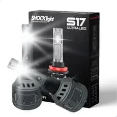 Ultraled S17 Nano 6000k 12v 55w 1000 Lúmens Farol alto baixo neblina farolete forte potente branco