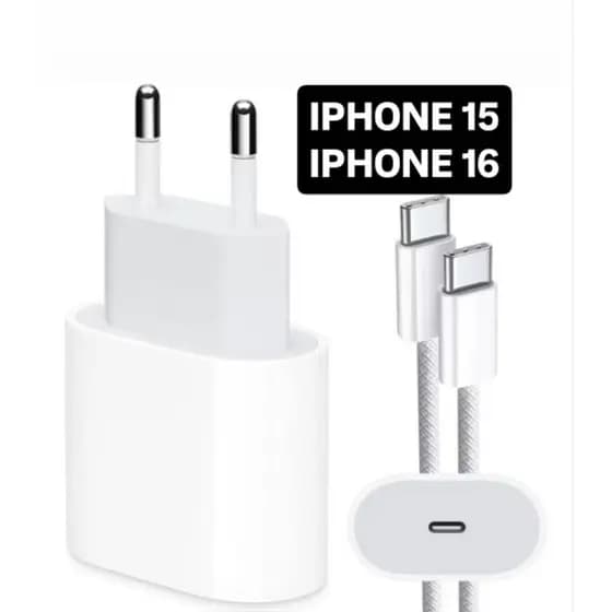 Carregador IPhone Turbo 35W Iphone 11 12 13 15 Pro(Max) Original