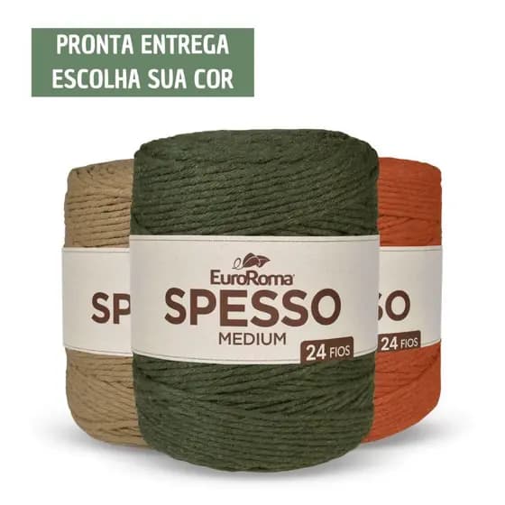 Barbante EuroRoma Spesso 24 Fios - 254 Metros